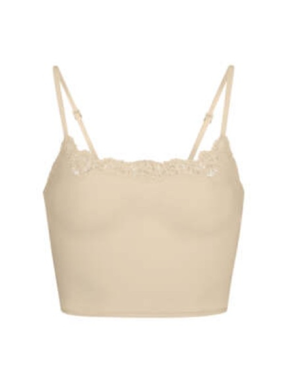 Skims Fits Everybody Lace Cami • Never Worn • Large • Clay(Tan)
